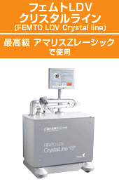 フェムトLDVクリスタルライン